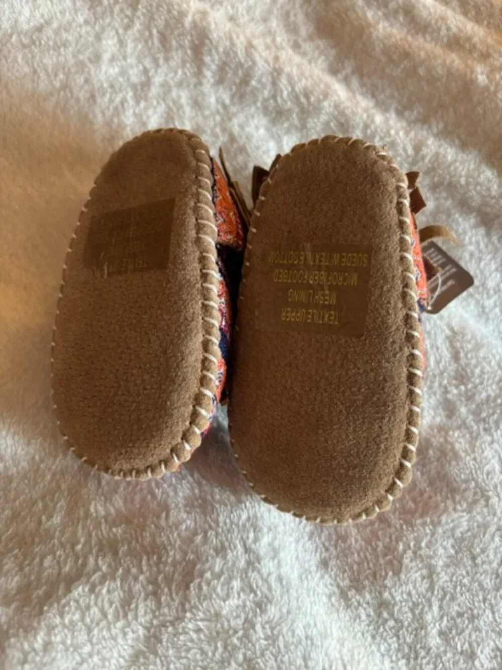 Lamo Baby Fringe Moc Chestnut XL Footwear..2-1